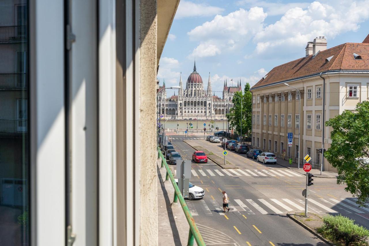 Bright Studio With Parliament View, Free Parking Βουδαπέστη Εξωτερικό φωτογραφία