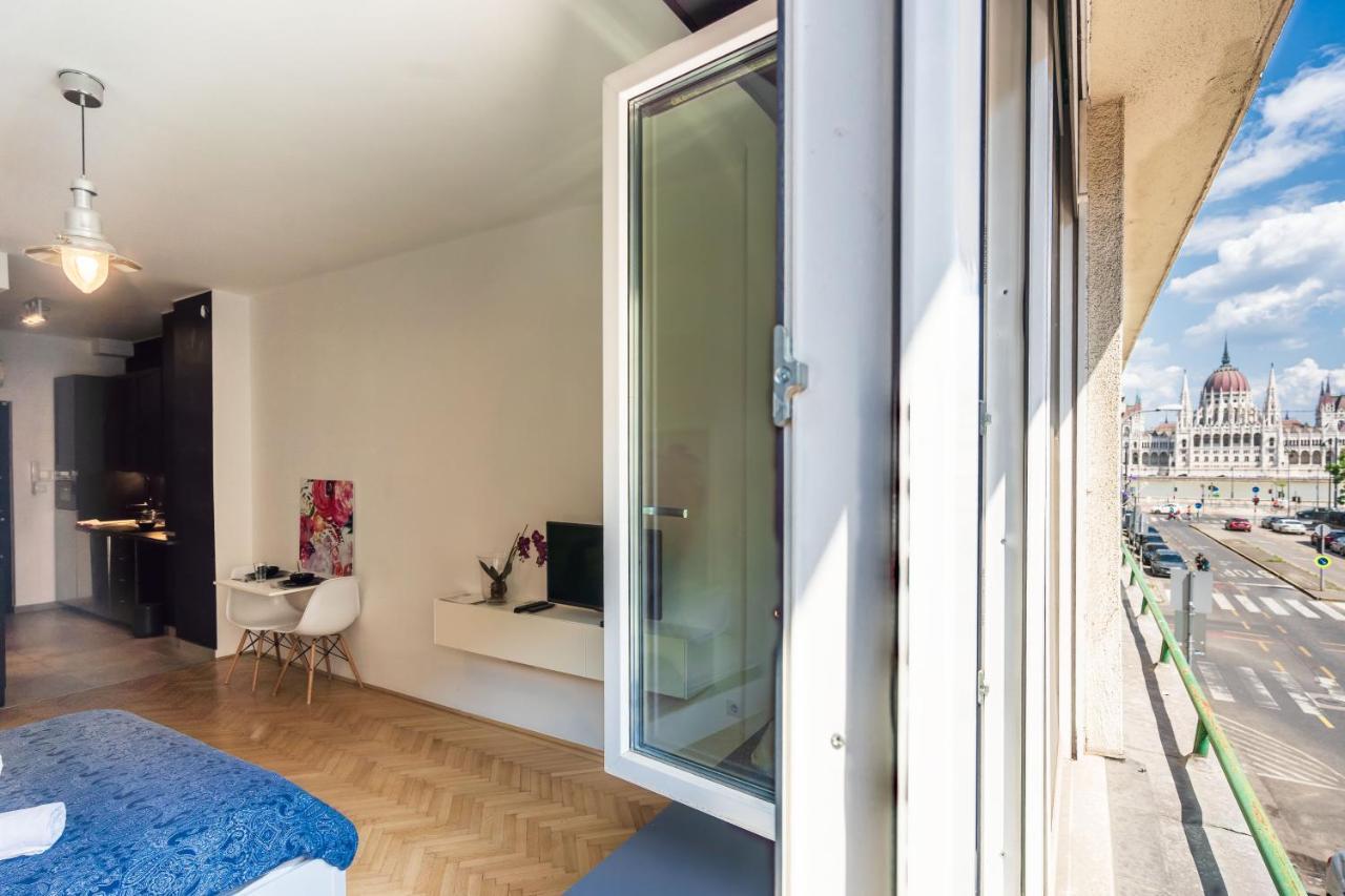 Bright Studio With Parliament View, Free Parking Βουδαπέστη Εξωτερικό φωτογραφία